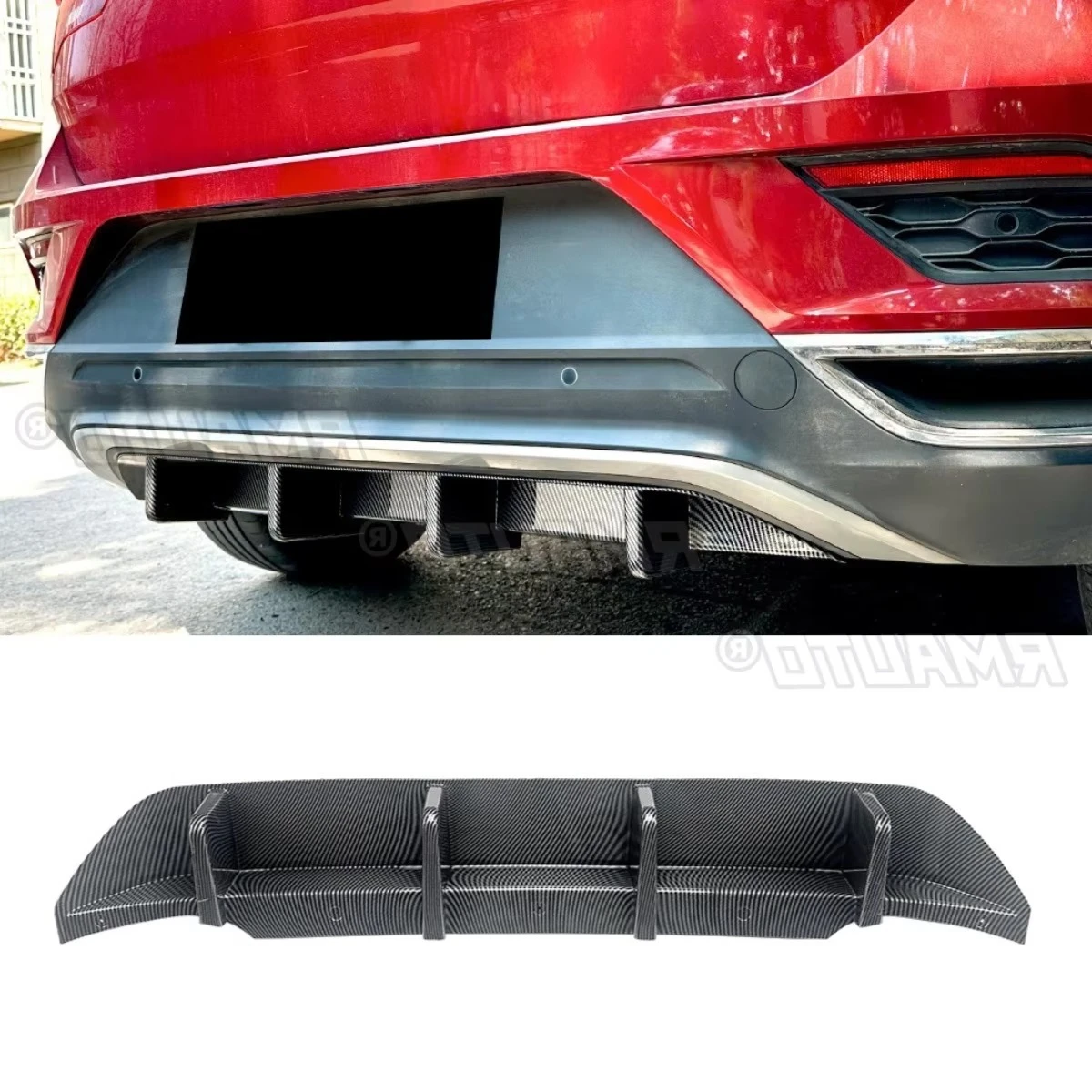 Для Volkswagen T-Roc обычная версия 2018-2022 автомобильный задний бампер спойлер для губ диффузор модификация часть защита бампера
Для Volkswagen T-Roc обычная версия 2018-2022 автомобильный задний бампер спойлер для губ диффузор модификация часть защита бампера