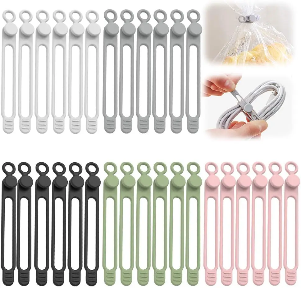 Data Cable Organizer, 2025 New Silicone Cable Tie, Multipurpose Cable Holder for Office and Home, Adjustable Wire Bundling Strap for Electronics, Flexible Cord Organizer for Students and Home (30)
Data Cable Organizer, 2025 New Silicone Cable Tie, Multipurpose Cable Holder for Office and Home, Adjustable Wire Bundling Strap for Electronics, Flexible Cord Organizer for Students and Home (30)