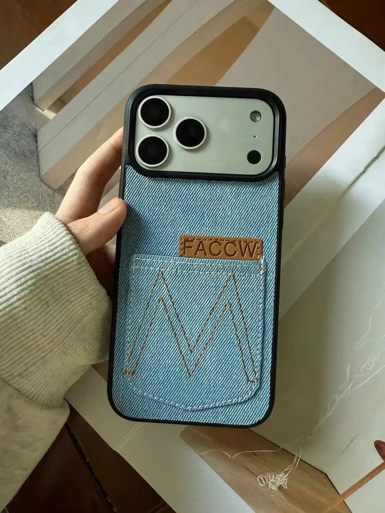 Синий джинсовый держатель для карт Ip13Promax Ip14Promax Ip15Promax Ip16Promax Ip17Promax Модный чехол для телефона
Синий джинсовый держатель для карт Ip13Promax Ip14Promax Ip15Promax Ip16Promax Ip17Promax Модный чехол для телефона