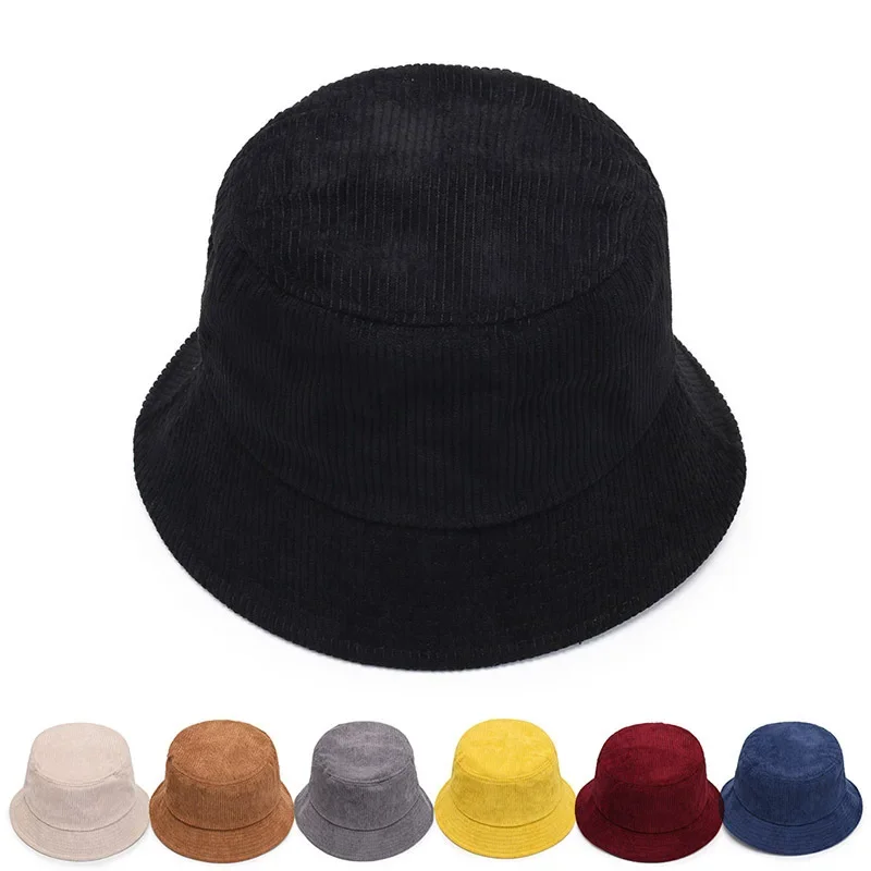 Retro Corduroy Bucket Hat Soft Brim Adjustable Strap Outdoor Fisherman Cap for Women Men Beach Streetwear
Retro Corduroy Bucket Hat Soft Brim Adjustable Strap Outdoor Fisherman Cap for Women Men Beach Streetwear