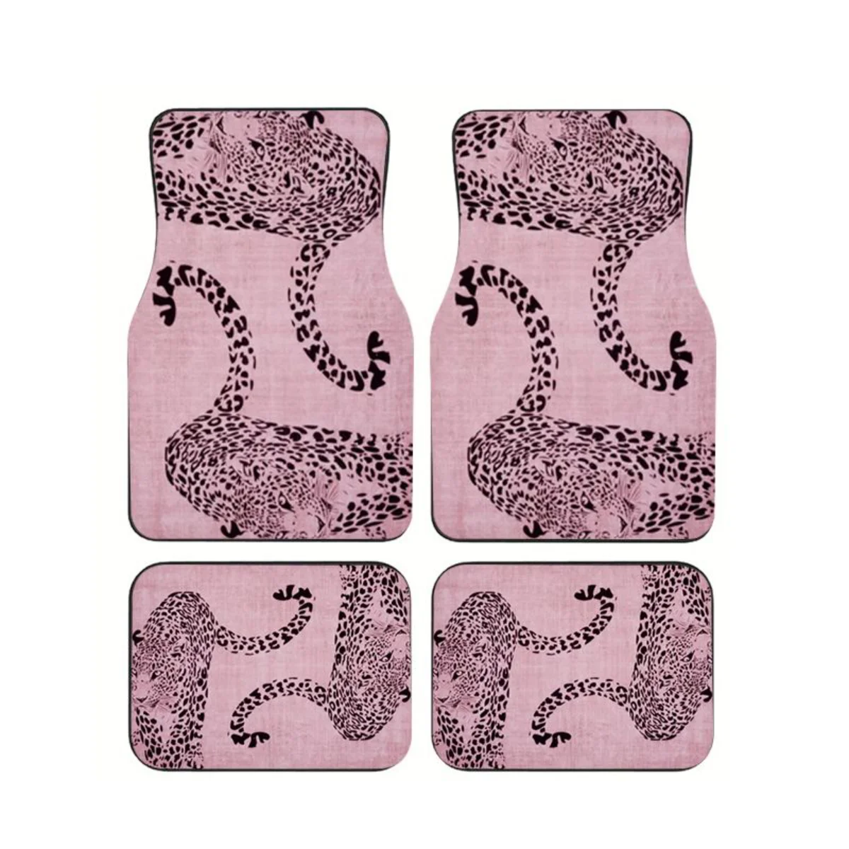 Universal 4Pcs Car Floor Mats Pink Leopard Print Anti-slip Waterproof Set Foot Pads Most Sedan Auto Interior Decor Accessories
Universal 4Pcs Car Floor Mats Pink Leopard Print Anti-slip Waterproof Set Foot Pads Most Sedan Auto Interior Decor Accessories