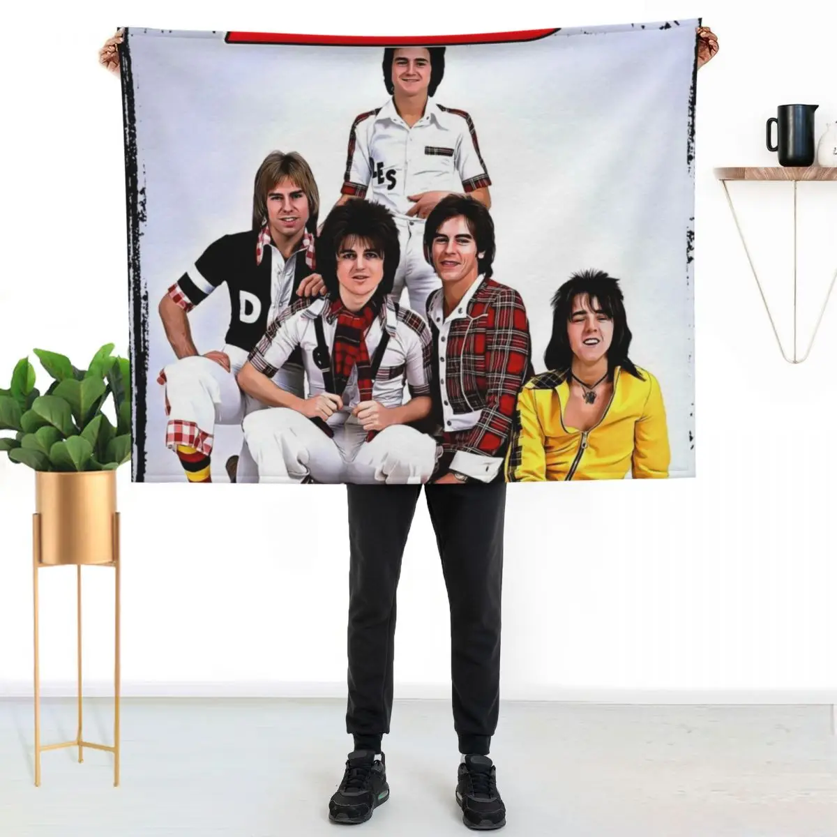 Bay City Rollers Throw Blanket Soft Breathable Blanket for Night Sleeping
Bay City Rollers Throw Blanket Soft Breathable Blanket for Night Sleeping