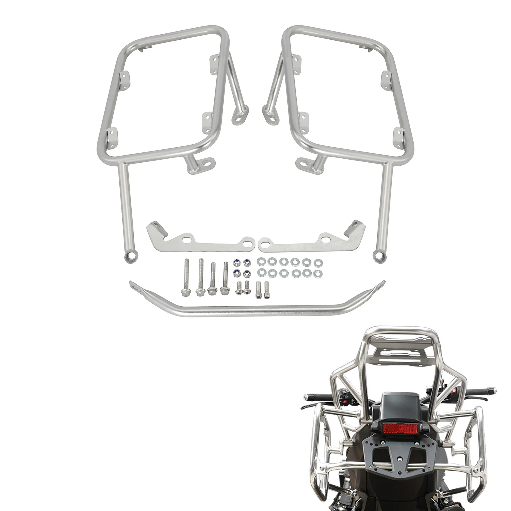 Защитный кронштейн седельной сумки, подходит для мотоцикла BMW R1300GS 2023-2024 гг.
Защитный кронштейн седельной сумки, подходит для мотоцикла BMW R1300GS 2023-2024 гг.