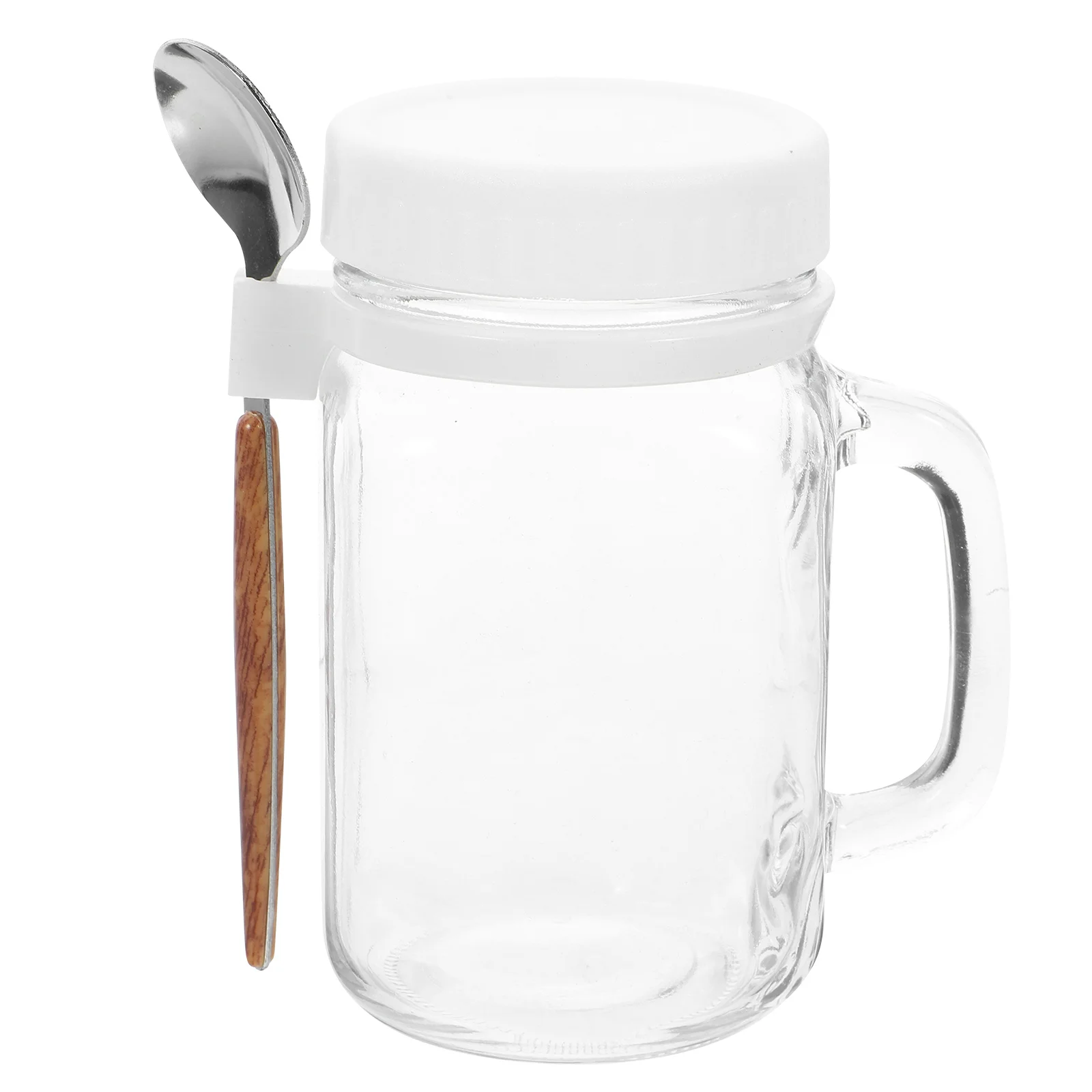 Sugar Bowl with Lid and Spoon Portable Glass Oats Large Mouth Food Cup Overnight Jars White Soda Lime
Sugar Bowl with Lid and Spoon Portable Glass Oats Large Mouth Food Cup Overnight Jars White Soda Lime