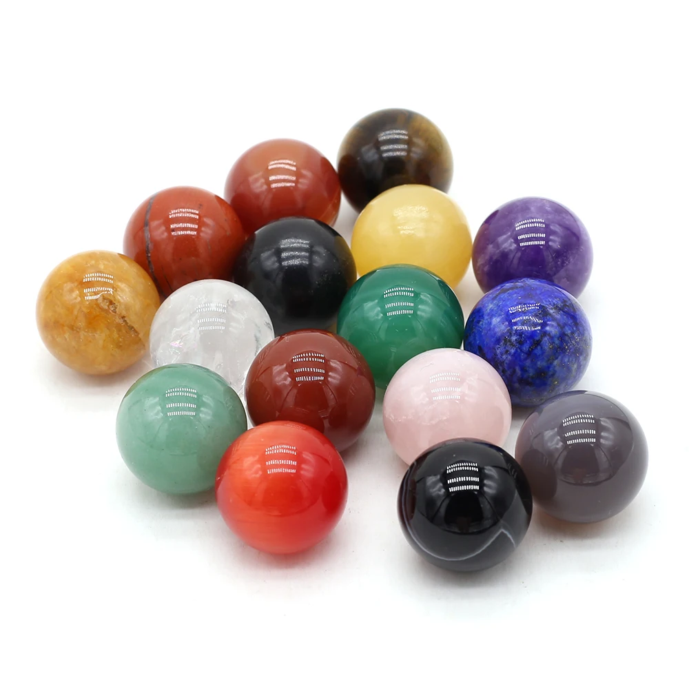 20mm Round Natural Healing Crystal Agate Transfer Ball Polished Gemstone Beads Energy Specimen Home Fish Tank Decoration 1/3PC
20mm Round Natural Healing Crystal Agate Transfer Ball Polished Gemstone Beads Energy Specimen Home Fish Tank Decoration 1/3PC