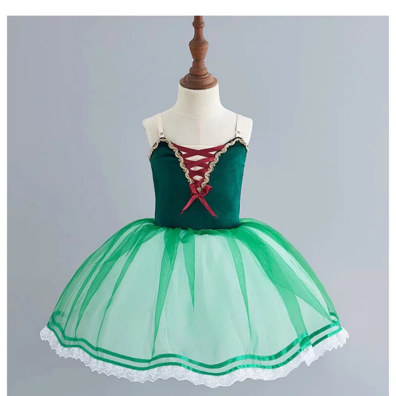 PD07010 Girls Ballet Tutu Dress Kids Dance Costume for Stage Performance and Daily Practice
PD07010 Girls Ballet Tutu Dress Kids Dance Costume for Stage Performance and Daily Practice