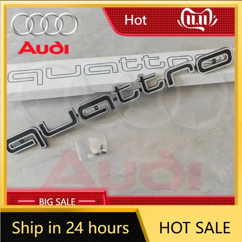 2025 Hot 1Pc Quattro Emblem 3D ABS Car Front Grille Emblem For Audi A3 A4 A5 A6 A6L A7 A8 Q3 Q5 Q7 S3 S4 S5 RS3 RS4 RS6 Badge Ac
2025 Hot 1Pc Quattro Emblem 3D ABS Car Front Grille Emblem For Audi A3 A4 A5 A6 A6L A7 A8 Q3 Q5 Q7 S3 S4 S5 RS3 RS4 RS6 Badge Ac