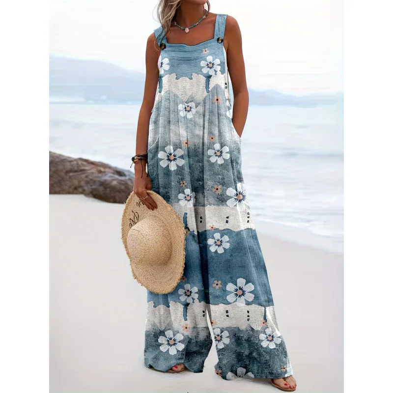 Ethnic Print Jumpsuit Women's Fashion Ensemble Spring Season Four Seasons Suitable Student Uniform Work Uniform Set Details
Ethnic Print Jumpsuit Women's Fashion Ensemble Spring Season Four Seasons Suitable Student Uniform Work Uniform Set Details