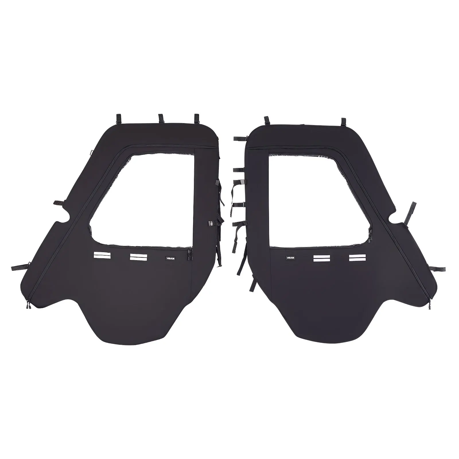 Cab Enclosure Upper Doors, Compatible With Hisun 500 700/Axis 500 700, Soft Upper Doors, Windproof & Waterproof Upgraded Zipper UTV Soft Side Window Kit, Work With Side Mirrors And Windshields
Cab Enclosure Upper Doors, Compatible With Hisun 500 700/Axis 500 700, Soft Upper Doors, Windproof & Waterproof Upgraded Zipper UTV Soft Side Window Kit, Work With Side Mirrors And Windshields
