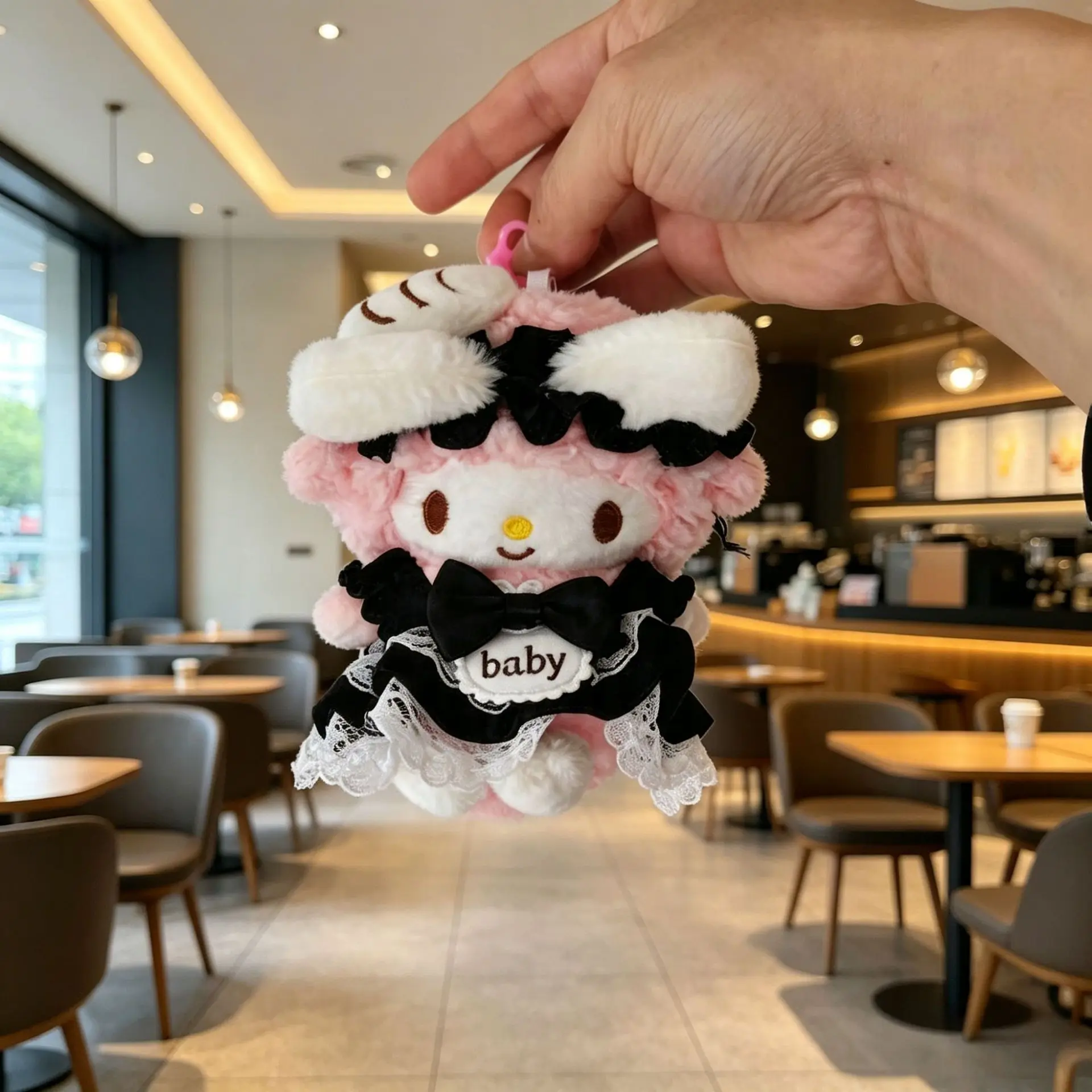 2026 Sanrio Piano Sheep Plush Keychain Gothic Lolita Angel Demon Series 11Cm Cute Bag Charm for Girls
2026 Sanrio Piano Sheep Plush Keychain Gothic Lolita Angel Demon Series 11Cm Cute Bag Charm for Girls