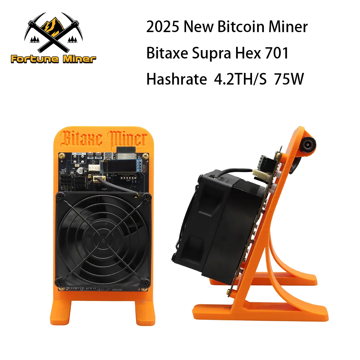 Bitaxe Supra Hex 701 Bitcoin Miner BTC Solo Miner Lucky Miners 4.2Th/s Asic Chip Lottery Crypto Mining ≈ 3.5*Bitaxe Gamma 601
Bitaxe Supra Hex 701 Bitcoin Miner BTC Solo Miner Lucky Miners 4.2Th/s Asic Chip Lottery Crypto Mining ≈ 3.5*Bitaxe Gamma 601