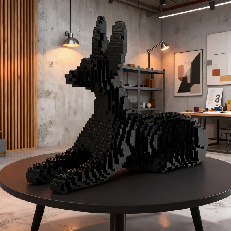 2675pcs MOC Sculpture Anubis Cat Sculptures Model Building Blocks Creative Gift DIY Display Decor Adult Premium Kids Desk Home
2675pcs MOC Sculpture Anubis Cat Sculptures Model Building Blocks Creative Gift DIY Display Decor Adult Premium Kids Desk Home