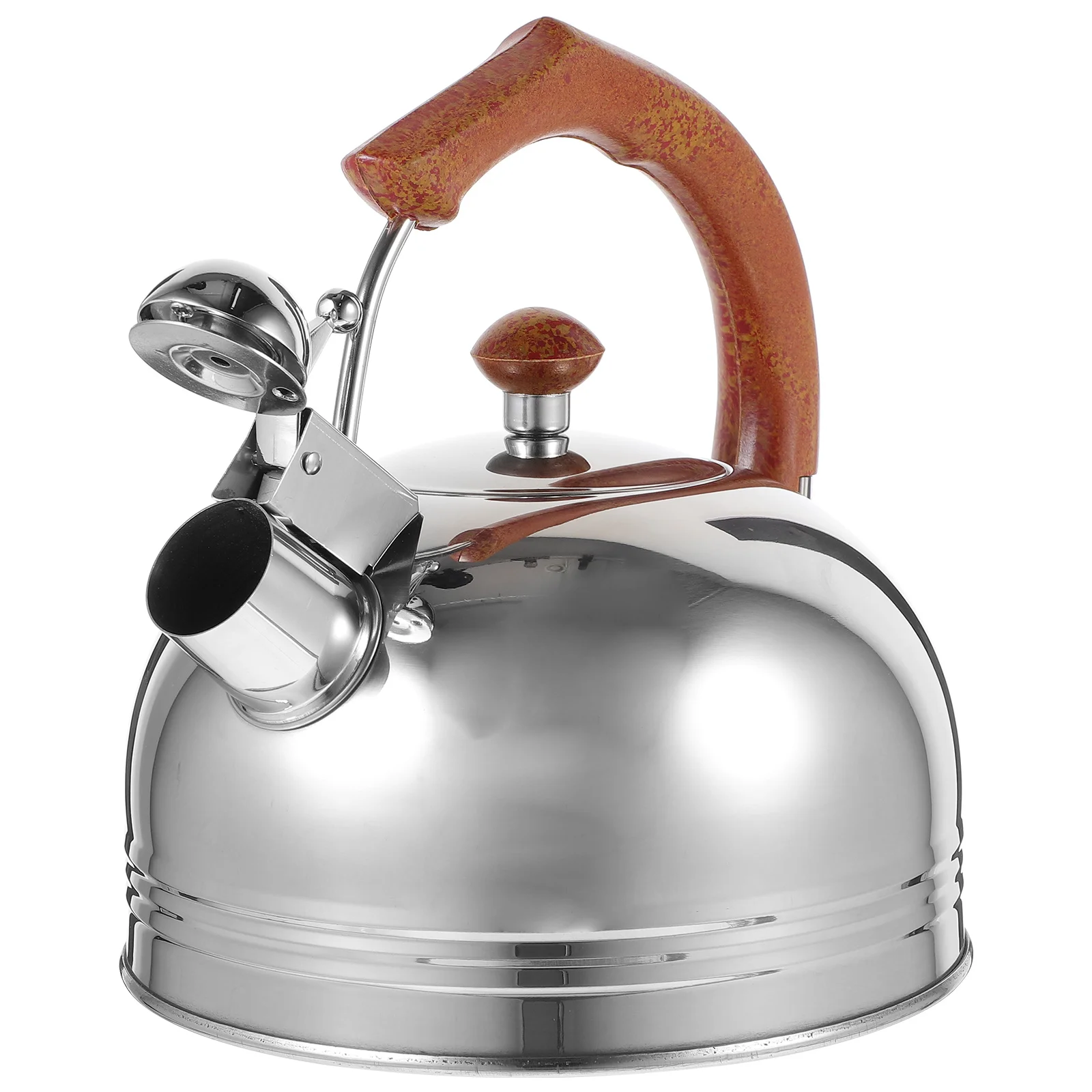 Whistling Stainless Steel Tea Kettle Large Capacity Stove Top Water Boiler Pot for Kitchen Home Whistling Kettle 
Whistling Stainless Steel Tea Kettle Large Capacity Stove Top Water Boiler Pot for Kitchen Home Whistling Kettle