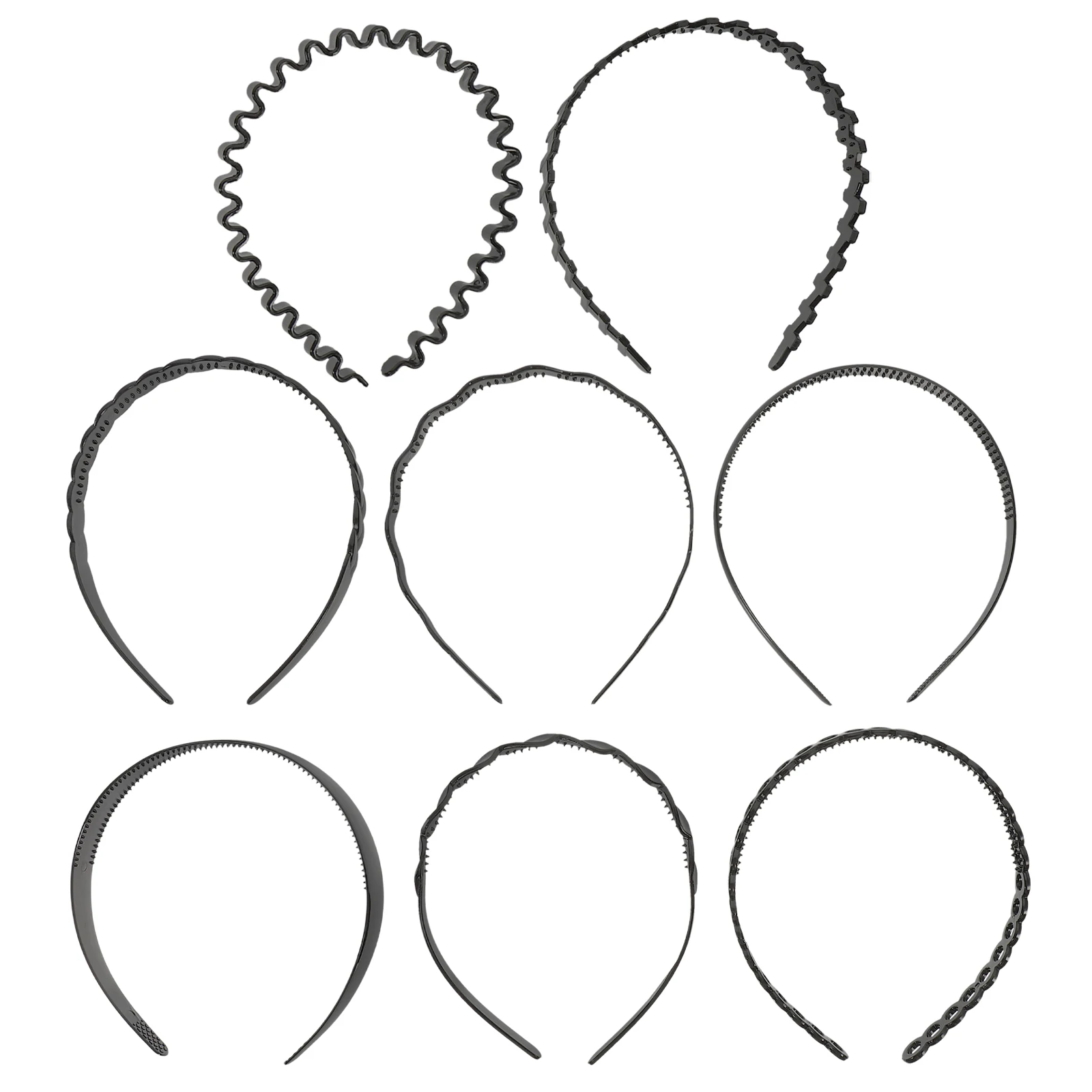 8pcs Women Hairbands Teeth Non-Slip Plastic Headbands For Workout Face Wash Curly Hair Elegant Dressy Beach Wedding Prom Hair
8pcs Women Hairbands Teeth Non-Slip Plastic Headbands For Workout Face Wash Curly Hair Elegant Dressy Beach Wedding Prom Hair