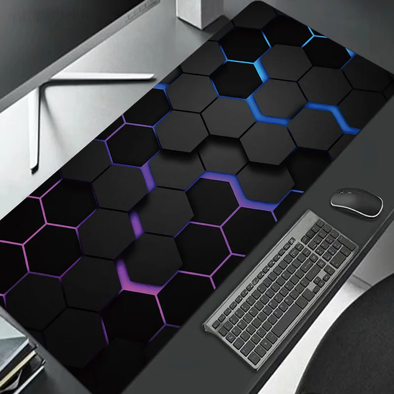 Large Gaming Mouse Pad Blue-Purple Hexagonal Mouse Pads Desk Mat Carpet Office Rug Desk Organizer Mouse Mat Desk Pad Mousepad
Large Gaming Mouse Pad Blue-Purple Hexagonal Mouse Pads Desk Mat Carpet Office Rug Desk Organizer Mouse Mat Desk Pad Mousepad