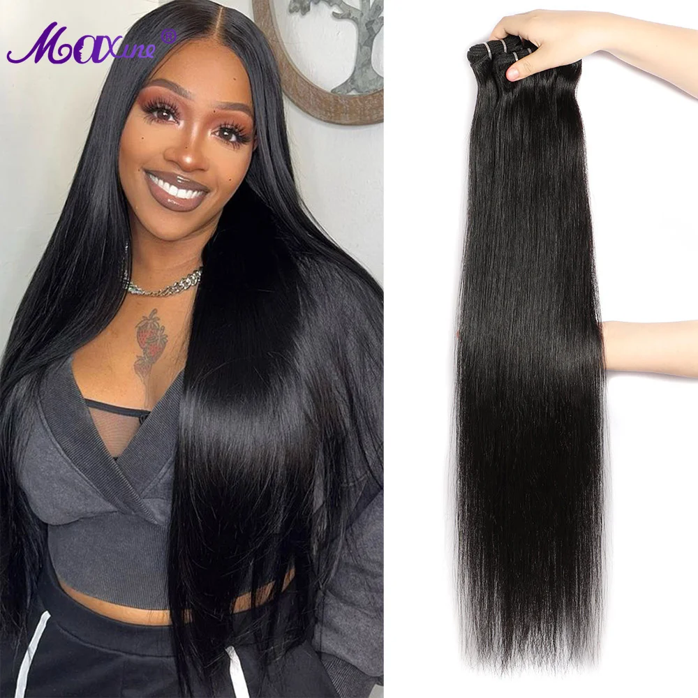 Brazilian 30 32 Inch Virgin Straight Hair Bundles 100% Human Hair Extensions Straight 3 4 Bundles Double Weft Bulk Braiding Hair
Brazilian 30 32 Inch Virgin Straight Hair Bundles 100% Human Hair Extensions Straight 3 4 Bundles Double Weft Bulk Braiding Hair