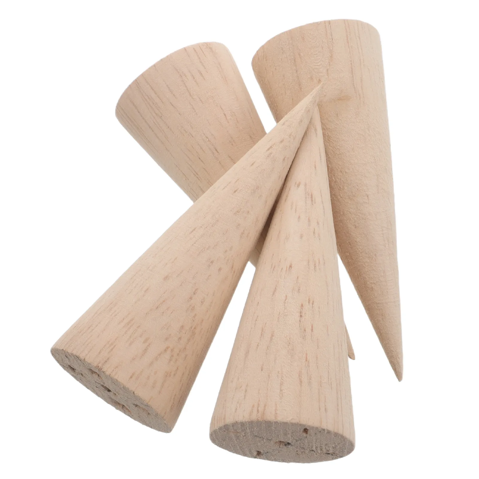 4Pcs Unpainted Solid Wood Balusters Post Indoor Stairs Round Cone Decorative Staircase Spindles Wood Railing Bed Post Finials
4Pcs Unpainted Solid Wood Balusters Post Indoor Stairs Round Cone Decorative Staircase Spindles Wood Railing Bed Post Finials
