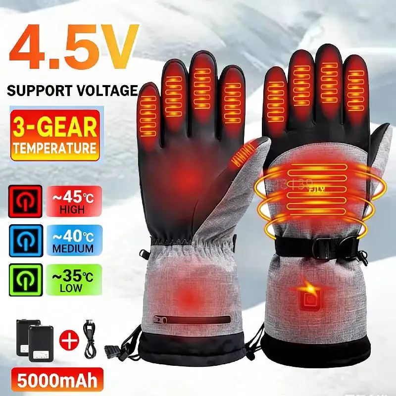 Лыжные перчатки с подогревом, зимние теплые перчатки с подогревом для мотоцикла с чехлом для батареи, перезаряжаемые водонепроницаемые термоперчатки для кемпинга на открытом воздухе
Лыжные перчатки с подогревом, зимние теплые перчатки с подогревом для мотоцикла с чехлом для батареи, перезаряжаемые водонепроницаемые термоперчатки для кемпинга на открытом воздухе