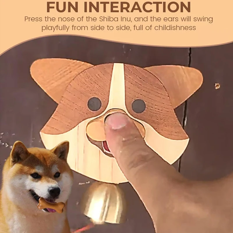 ABPQ-Wooden Shiba Inu Wind Chime Doorbell, Hanging Decoration Wind Chime, Wood Products Doorbell Shiba Inu Doorbell
ABPQ-Wooden Shiba Inu Wind Chime Doorbell, Hanging Decoration Wind Chime, Wood Products Doorbell Shiba Inu Doorbell