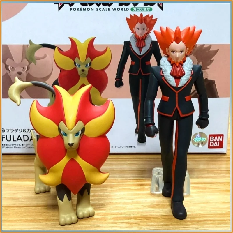 Original Bandai Pokemon Scale World Kalos Region Lysandre & Pyroar, 1/20 Scale Collectible Figure Set, Model Toy Gfit
Original Bandai Pokemon Scale World Kalos Region Lysandre & Pyroar, 1/20 Scale Collectible Figure Set, Model Toy Gfit
