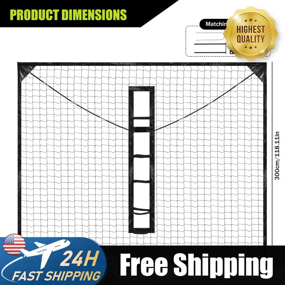 Yard Guard Backstop Nets 12FT X 10FT Basketball Return & Defensive Net System UV-Resistant for Outdoor Backyard Community Court
Yard Guard Backstop Nets 12FT X 10FT Basketball Return & Defensive Net System UV-Resistant for Outdoor Backyard Community Court