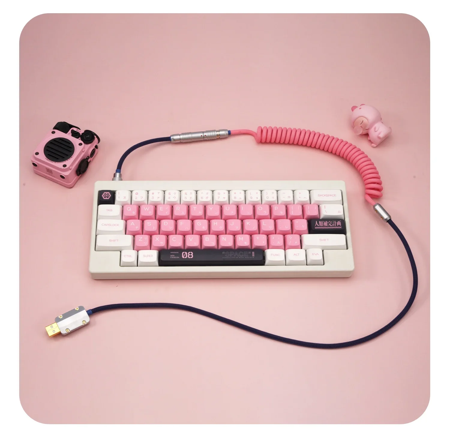 GeekCable Ручная механическая линия клавиатуры на заказ Тема GMK SP Key Cap Линия передачи данных No. 8-машина
GeekCable Ручная механическая линия клавиатуры на заказ Тема GMK SP Key Cap Линия передачи данных No. 8-машина