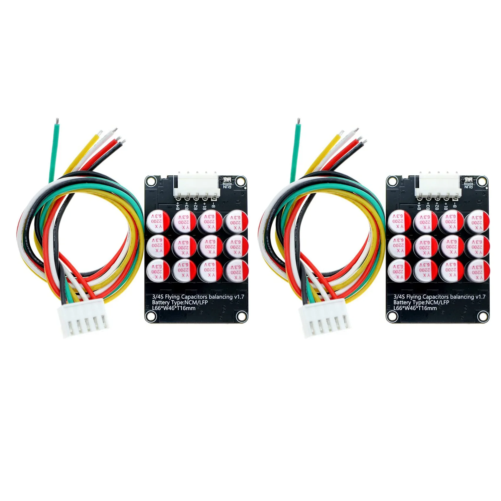 2PCS 4S Active Equalizer Balancer Lifepo4 / Lipo/ LTO Battery Energy Equalization Capacitor BMS Board
2PCS 4S Active Equalizer Balancer Lifepo4 / Lipo/ LTO Battery Energy Equalization Capacitor BMS Board