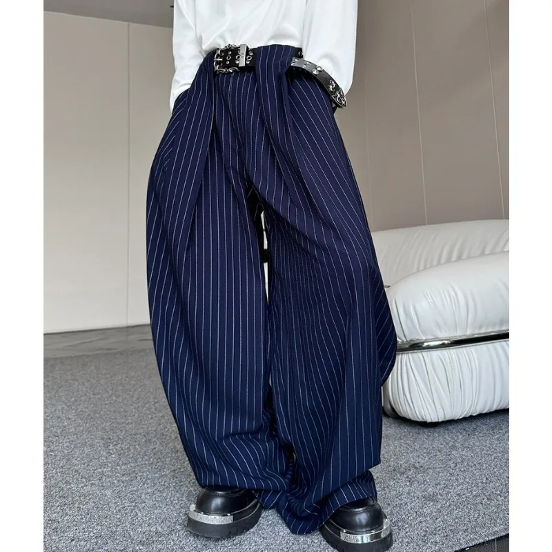 2026 New Retro Striped Men's Casual Wide Leg Pants Korean Fashion Streetwear Harajuku Baggy Pants Men Clothing
2026 New Retro Striped Men's Casual Wide Leg Pants Korean Fashion Streetwear Harajuku Baggy Pants Men Clothing