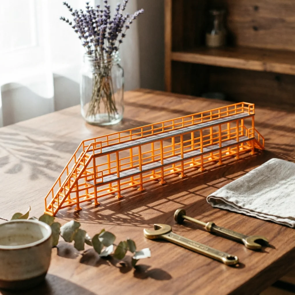 Double-Deck Rail Maintenance Platform Detailed Miniature Railway Repair Trestle for Model Scene
Double-Deck Rail Maintenance Platform Detailed Miniature Railway Repair Trestle for Model Scene
