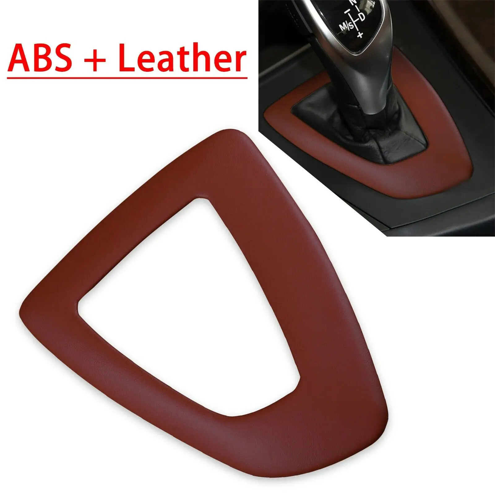 Leather Gear Shift Knob Panel Cover For 12-17 BMW 1 2 3 4 Series F30 F20 F34 F31
Leather Gear Shift Knob Panel Cover For 12-17 BMW 1 2 3 4 Series F30 F20 F34 F31