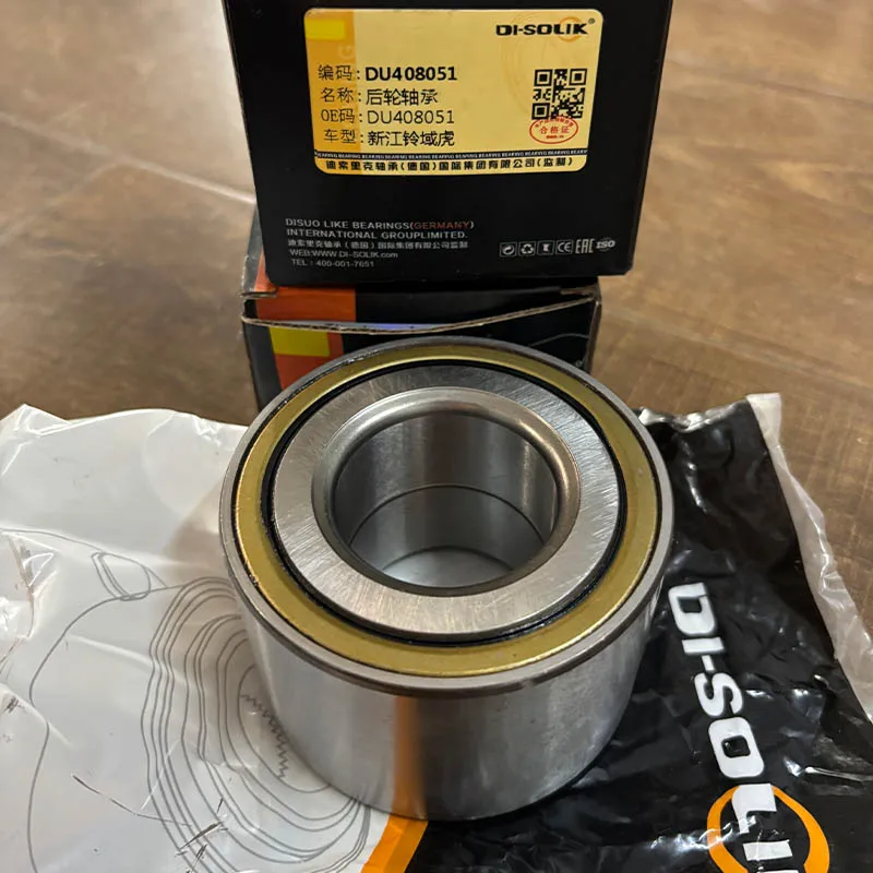 DI-SOLIK Auto Car Parts Rear Wheel Hub Bearings DU408051 for JIANG LING YUHU 2012-
DI-SOLIK Auto Car Parts Rear Wheel Hub Bearings DU408051 for JIANG LING YUHU 2012-
