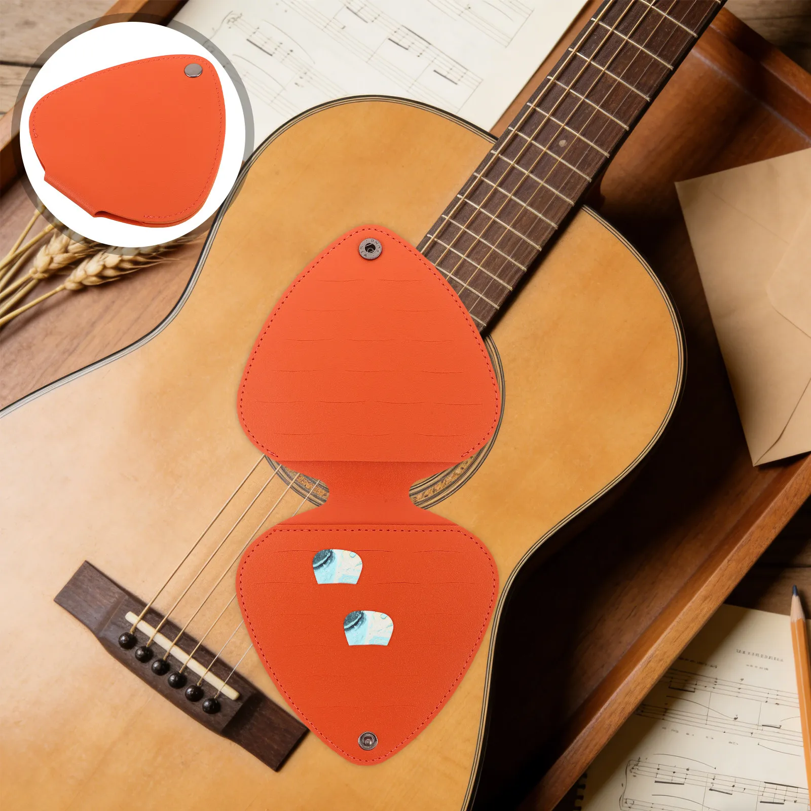 Мини-чехол для гитарных медиаторов (2 шт.) - стильный футляр для хранения медиаторов из устойчивого к царапинам материала - компактный органайзер для музыкантов в дороге
Мини-чехол для гитарных медиаторов (2 шт.) - стильный футляр для хранения медиаторов из устойчивого к царапинам материала - компактный органайзер для музыкантов в дороге