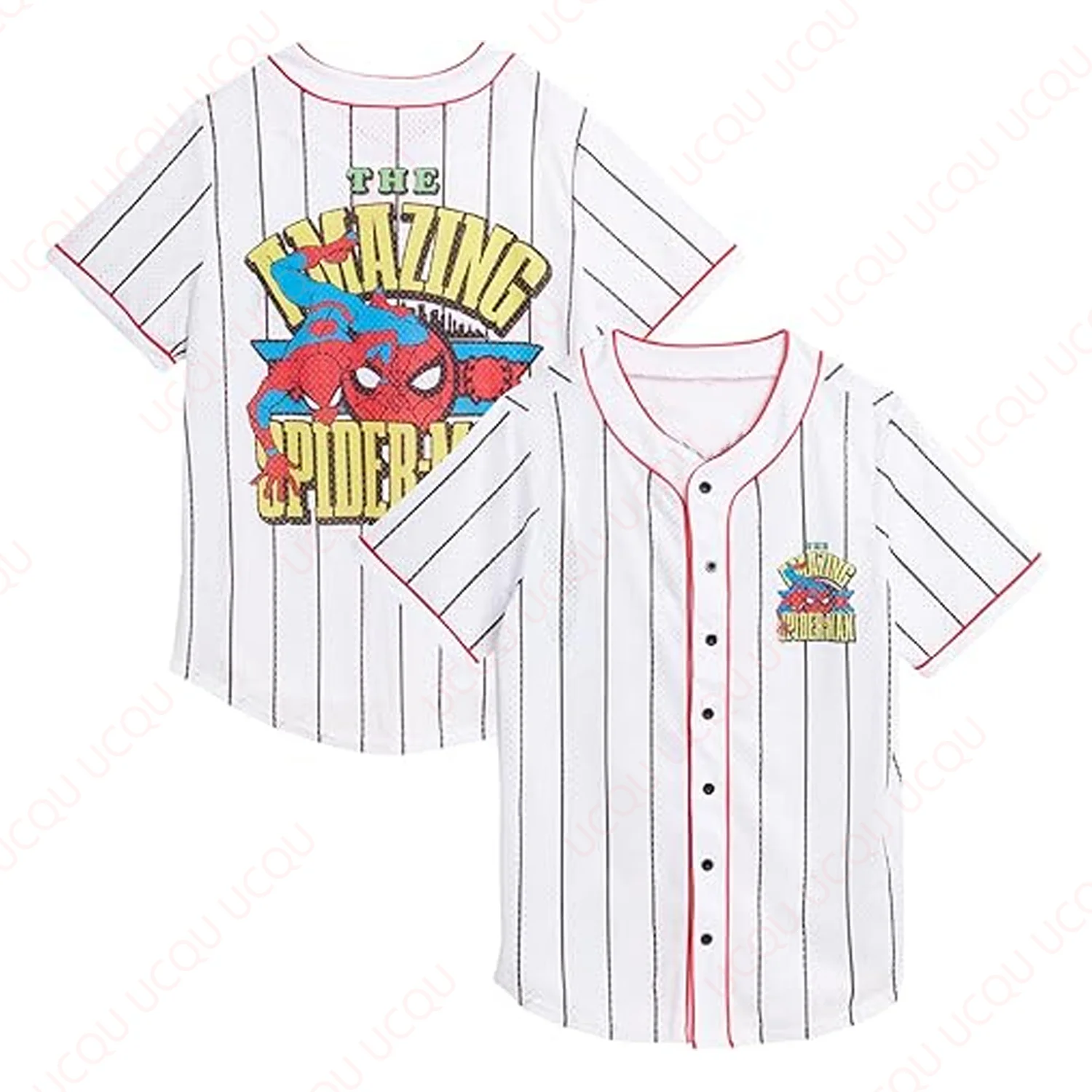 Marvel Spider man Baseball Jersey Gift for Fans Kids Adults Fashion Cartoon Baseball Uniform Outdoor Sports Tops
Marvel Spider man Baseball Jersey Gift for Fans Kids Adults Fashion Cartoon Baseball Uniform Outdoor Sports Tops