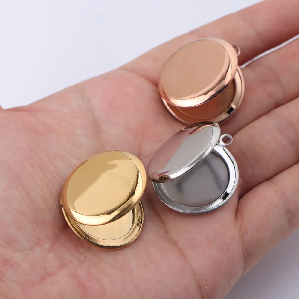 10pcs/lot Mirror Polished Stainless Steel Photo Frame Locket Round Charms Can Open Pendants for DIY Jewelry Making Accessories 
10pcs/lot Mirror Polished Stainless Steel Photo Frame Locket Round Charms Can Open Pendants for DIY Jewelry Making Accessories