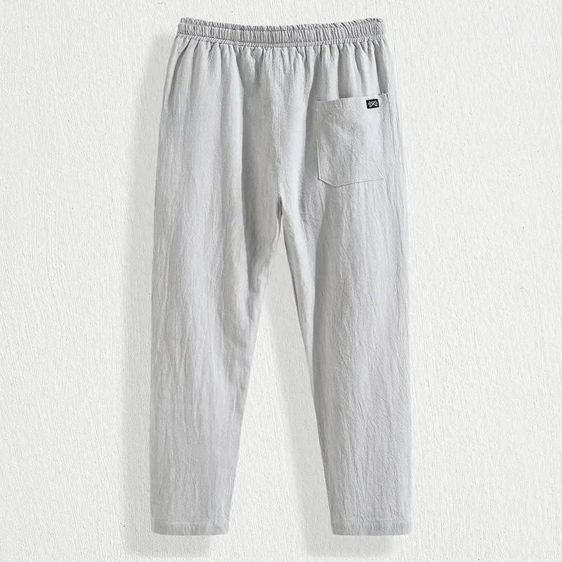 Slim Fit Men's Summer Linen Nine-Tenths Pants Casual Sle Straight Leg Cotton Linen Thin Pants Busin Casual Youth Trend
Slim Fit Men's Summer Linen Nine-Tenths Pants Casual Sle Straight Leg Cotton Linen Thin Pants Busin Casual Youth Trend