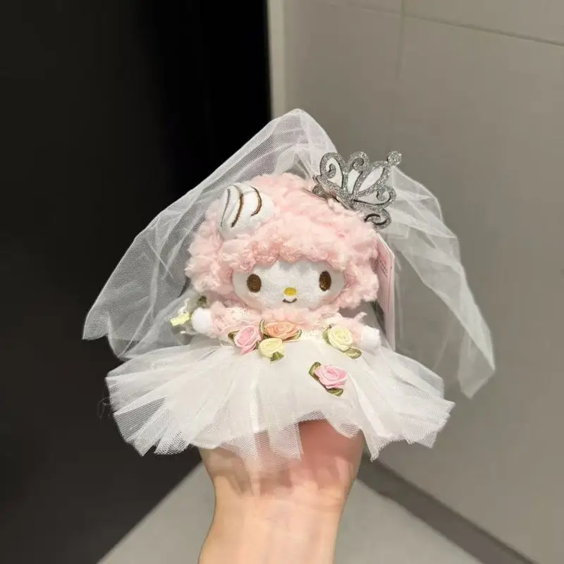 12CM Animation My Sweet Piano cos Wedding Dress Series Cartoon Plush Doll Keychain PP Cotton Stuffed Doll Kawaii Pendant Gift
12CM Animation My Sweet Piano cos Wedding Dress Series Cartoon Plush Doll Keychain PP Cotton Stuffed Doll Kawaii Pendant Gift