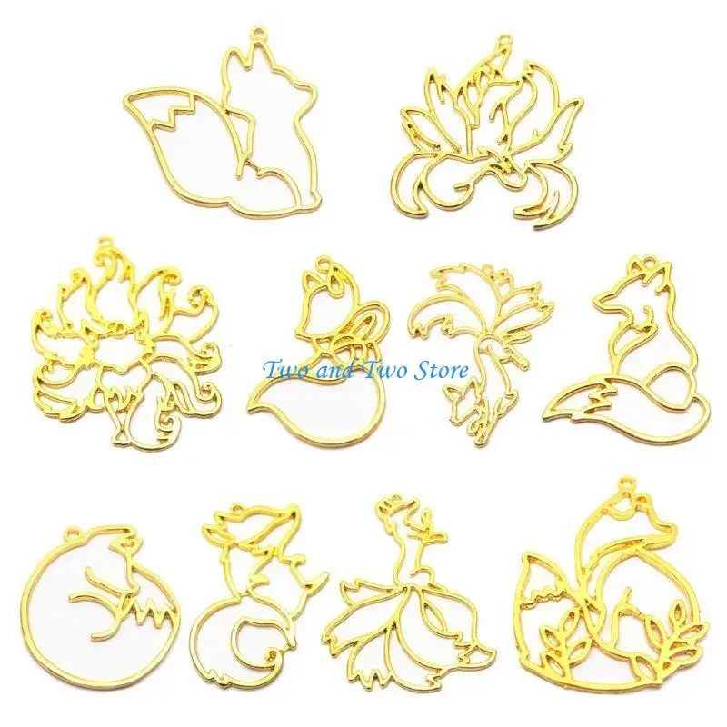 HX6F 10x/Set for Smart Foxes Animal Resin Frame Pendant Open Bezel Setting Frame for
HX6F 10x/Set for Smart Foxes Animal Resin Frame Pendant Open Bezel Setting Frame for