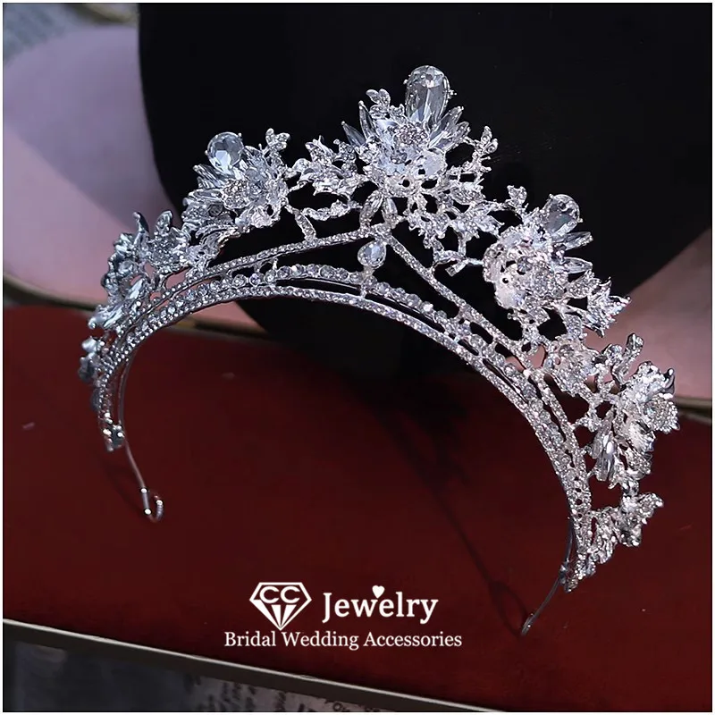 CC Wedding Crown Women Hair Accessories Bridal Hairbands Engagement Headpiece Romantic Tiaras Sparkly Jewelry Coronets Gift QS04
CC Wedding Crown Women Hair Accessories Bridal Hairbands Engagement Headpiece Romantic Tiaras Sparkly Jewelry Coronets Gift QS04