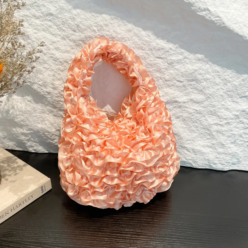 2025 Spring Summer New Floral Handbag Sweet Girls Ruffled Shoulder Bag with Lace Tulle Trim Fashion Crossbody Purse
2025 Spring Summer New Floral Handbag Sweet Girls Ruffled Shoulder Bag with Lace Tulle Trim Fashion Crossbody Purse