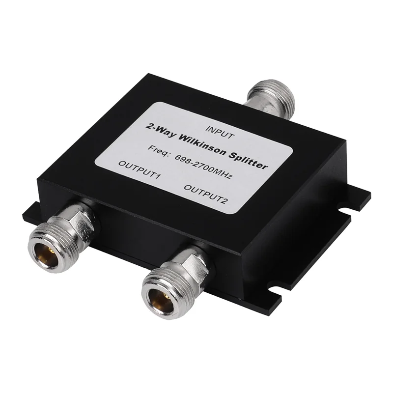 Hot sale 698-2700Mhz 2 Way Wilkinson Splitter Power Splitter Divider Gsm 4G Lte W-Cdma FDD Mobile Signal Repeater Antenna
Hot sale 698-2700Mhz 2 Way Wilkinson Splitter Power Splitter Divider Gsm 4G Lte W-Cdma FDD Mobile Signal Repeater Antenna