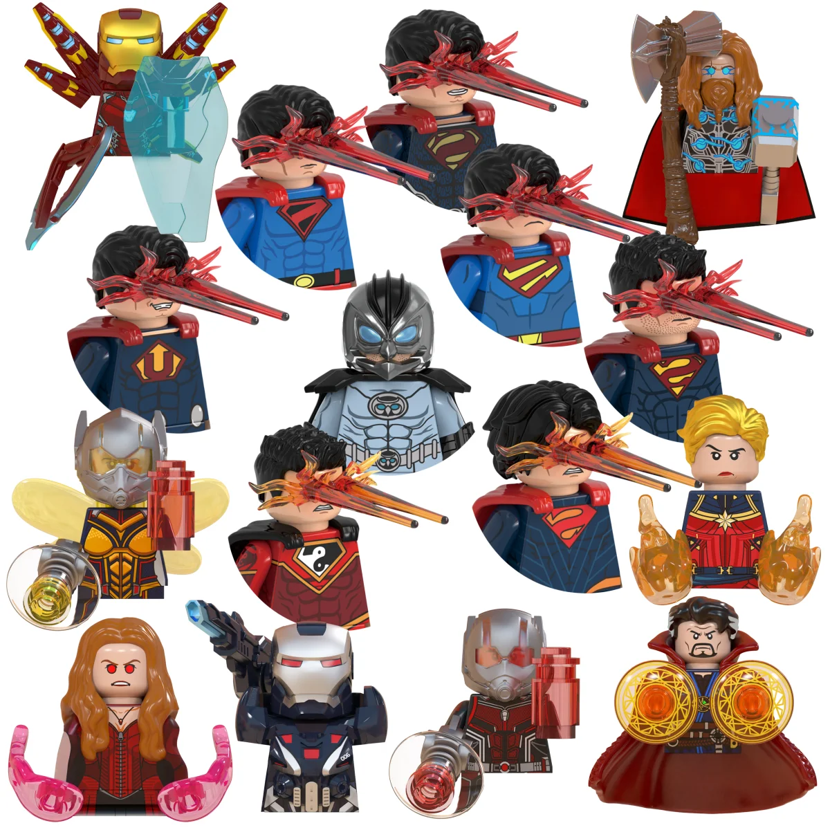 Blind Box Mini Building Blocks WM6063 Figures Big Goblin Spiderman Iron Man Venom Captain Hawk Deadpool Armor Christmas Gift Toy
Blind Box Mini Building Blocks WM6063 Figures Big Goblin Spiderman Iron Man Venom Captain Hawk Deadpool Armor Christmas Gift Toy