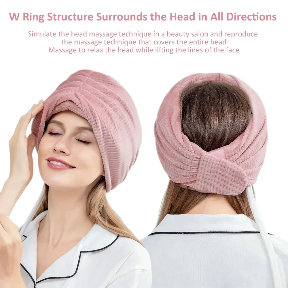 Electric Head Massager Air Pressure Hot Compress Kneading Massage Migraine Relief Stress Headache Improve Sleep Airbag Headband
Electric Head Massager Air Pressure Hot Compress Kneading Massage Migraine Relief Stress Headache Improve Sleep Airbag Headband