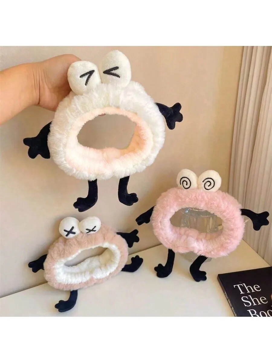 Funny Plush Cartoon Headband With Big Eyes For Women Face Washing Makeup
Funny Plush Cartoon Headband With Big Eyes For Women Face Washing Makeup