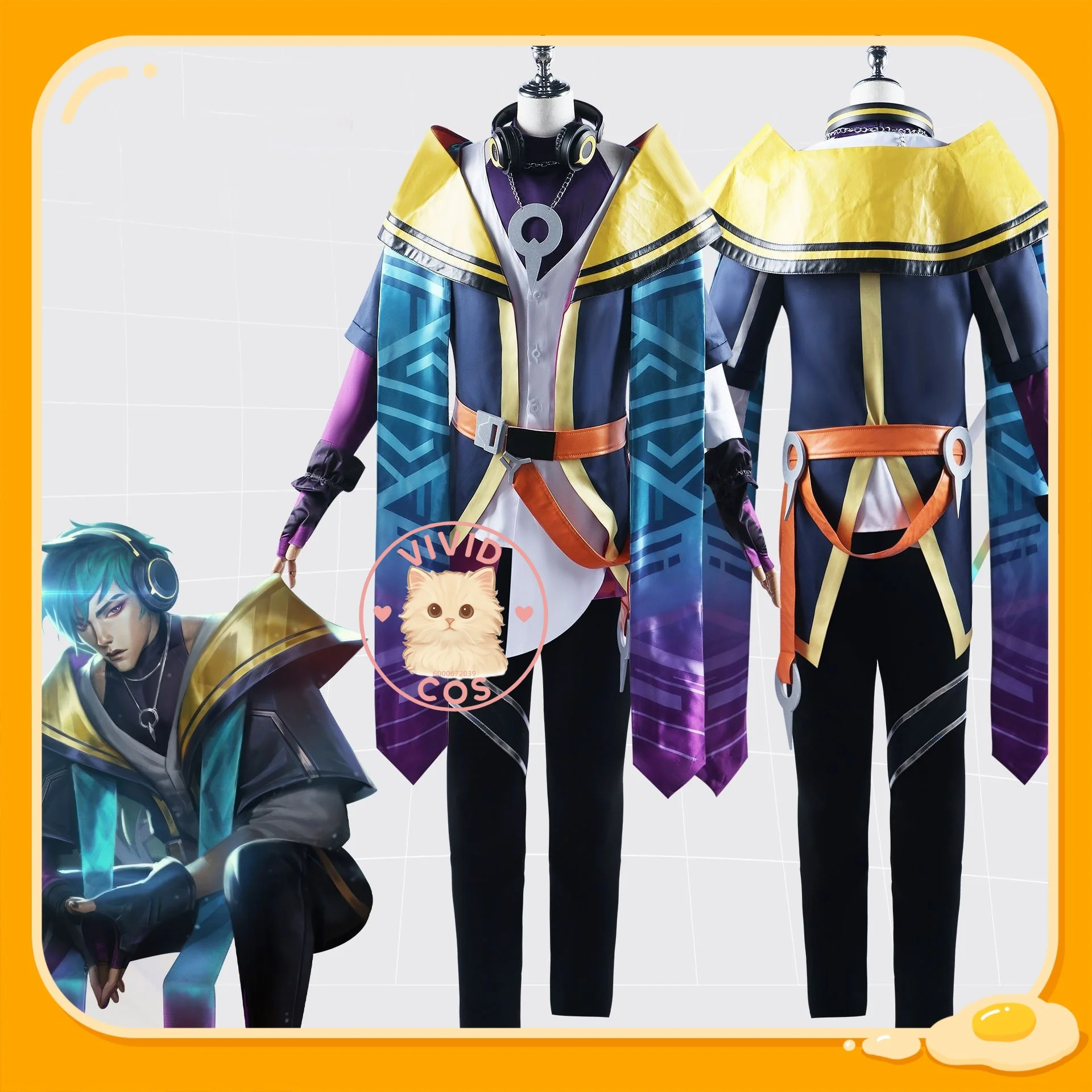 League of Legends: Arcane Heartsteel Lillia Ezreal Yone Aphelios Cosplay Costume Full Game Outfit Collection Anime-style Chic
League of Legends: Arcane Heartsteel Lillia Ezreal Yone Aphelios Cosplay Costume Full Game Outfit Collection Anime-style Chic