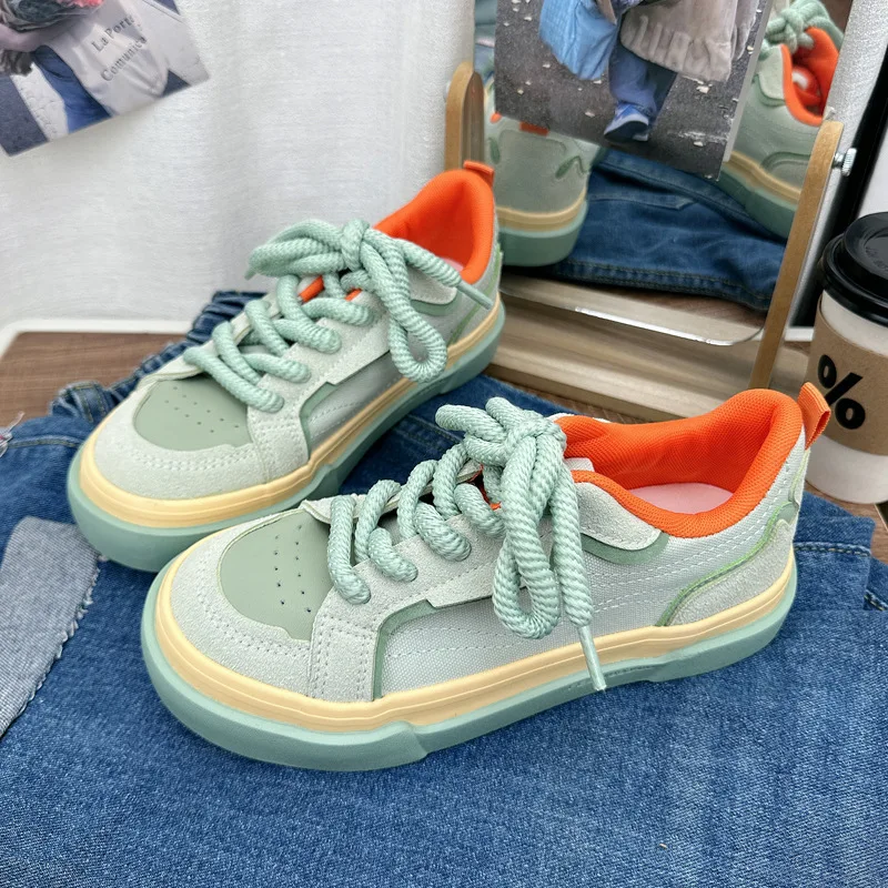 Flat Bottom Dopamine Low Top Canvas Shoes Fashionable and Trendy Comfortable and Versatile Breathable and Casual Board Shoes
Flat Bottom Dopamine Low Top Canvas Shoes Fashionable and Trendy Comfortable and Versatile Breathable and Casual Board Shoes