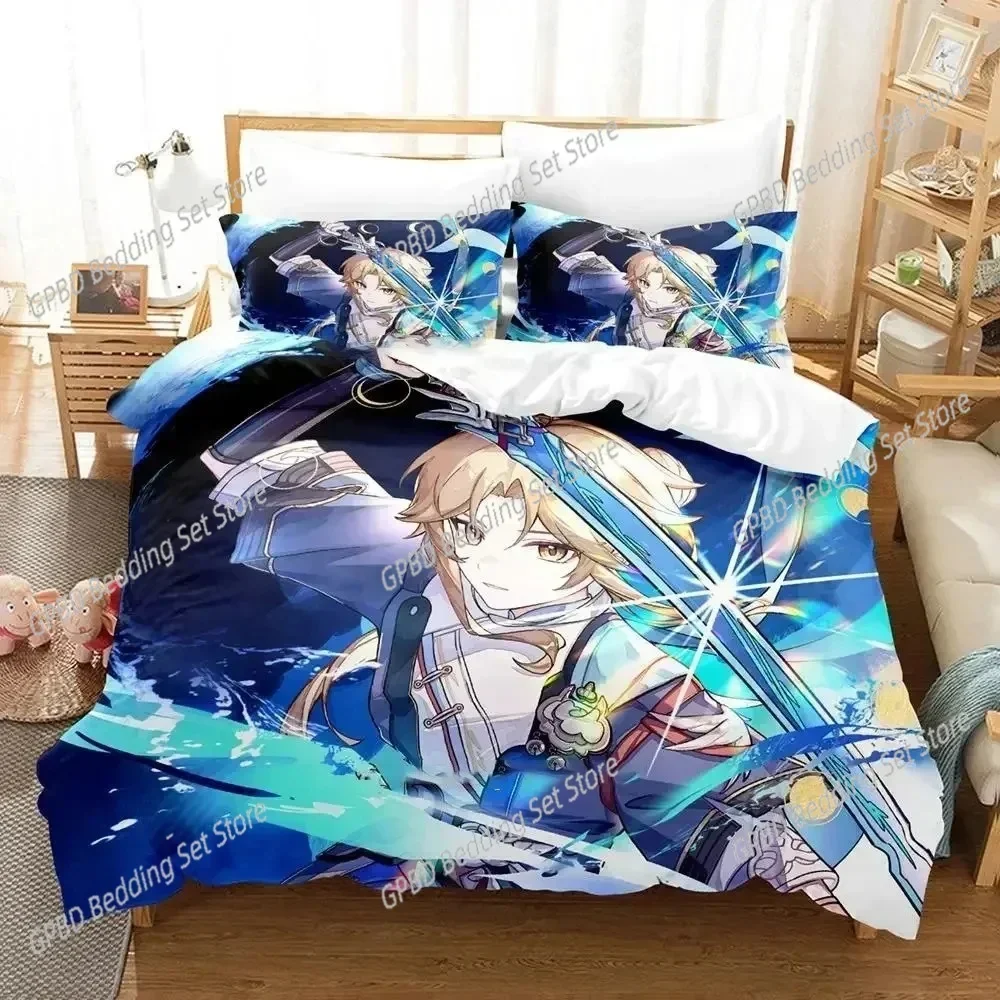 Luxury New Anime Honkai Star Rail Comfortable Duvet Quilt Cover Pillowcase Bedding Set Children Bedroom Decoration Home Textile
Luxury New Anime Honkai Star Rail Comfortable Duvet Quilt Cover Pillowcase Bedding Set Children Bedroom Decoration Home Textile