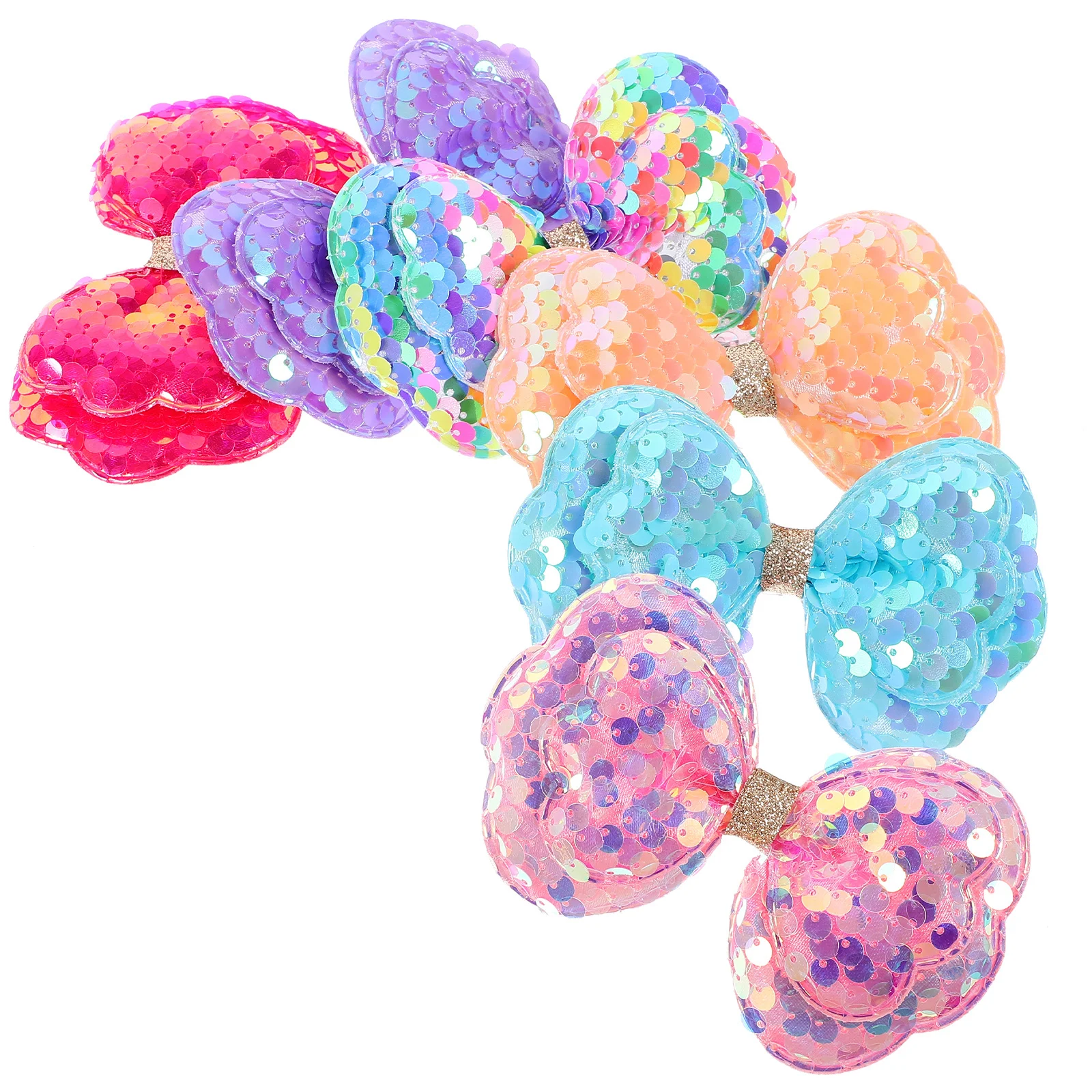 6 pcs Sequin Bow Clips Cute Glitter Hair Bow For Girl Decorative Kids Party Wedding Accessories Hair Bows For Girls
6 pcs Sequin Bow Clips Cute Glitter Hair Bow For Girl Decorative Kids Party Wedding Accessories Hair Bows For Girls