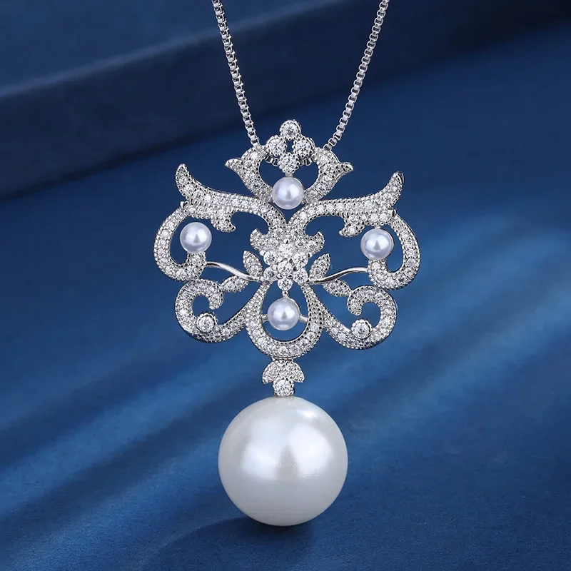 Retro Luxury Charm Hollow Butterfly Pendant White Pearl Necklace Women's Chains Jewelry Birthday Bridesmaid Gift Party Cocktail
Retro Luxury Charm Hollow Butterfly Pendant White Pearl Necklace Women's Chains Jewelry Birthday Bridesmaid Gift Party Cocktail