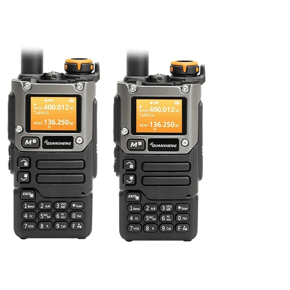 ANYSECU UV-K6 2 шт. Многодиапазонные рации с функцией оповещения о погоде NOAA, FM-радио, фонариком, зарядкой Type-C
ANYSECU UV-K6 2 шт. Многодиапазонные рации с функцией оповещения о погоде NOAA, FM-радио, фонариком, зарядкой Type-C