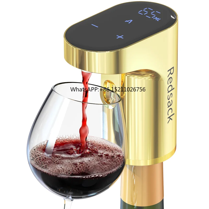 Home Promotion Gift Portable Electric Wine Dispenser with Built-in Aerator and Rechargeable Nozzle Wine Pourer
Home Promotion Gift Portable Electric Wine Dispenser with Built-in Aerator and Rechargeable Nozzle Wine Pourer